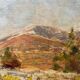 Tableau HSP (1925) Paysage de Provence belle Pochade post impressionniste