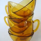 Set of 6 vereco coffee cups