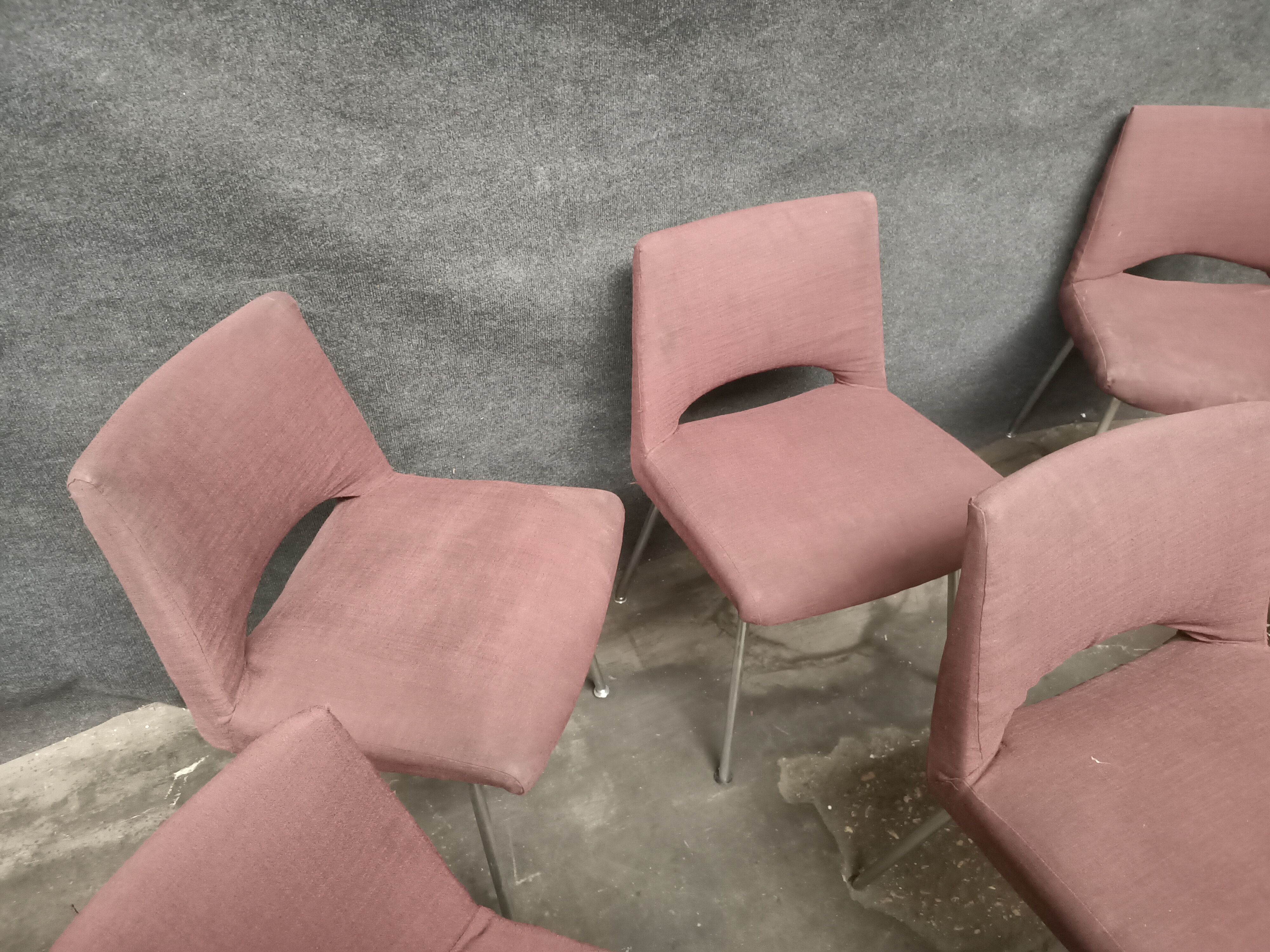 6 Georges Frydman chairs