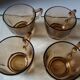 4 Vintage faceted coffee cups Duralex France