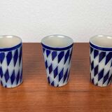 Set of 3 Vintage German Ceramic Mugs by Merkelbach Keramik, 1970s