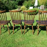 Set de 4 chaises Baumann modèle tacoma bistrot vintage