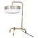 Rare lampe de table Bauhaus en nickel avec diffuseur en verre, années 1930