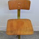 Mid-century polish industrial workshop chair, 1960s