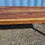 Rectangular teak dining table
