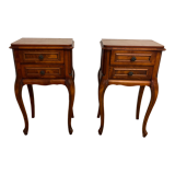 Pair of Louis XV style bedside tables