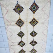 Tapis marocain en laine naturelle 250cmx150cm