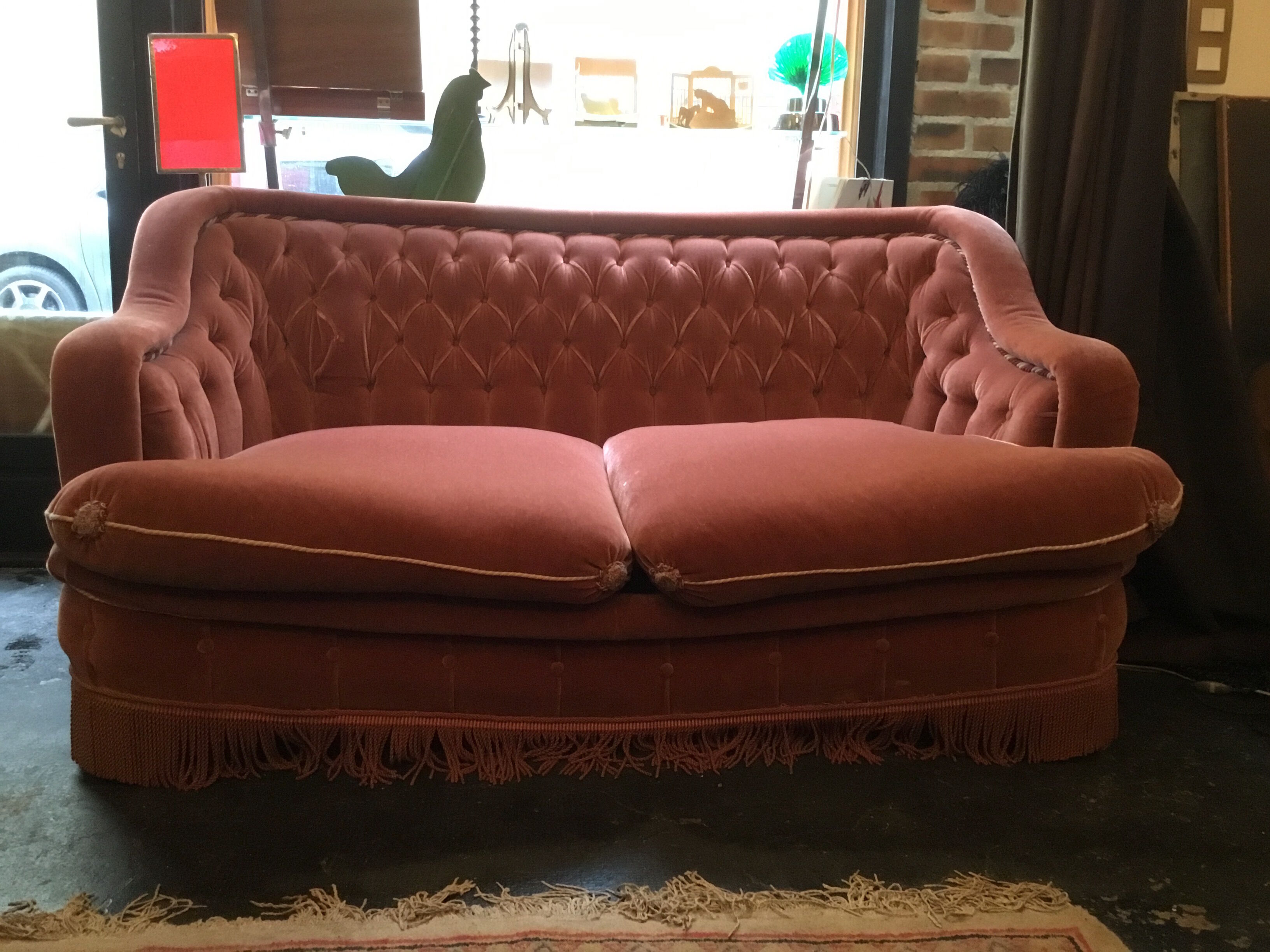 Pair of Napoleon III sofa