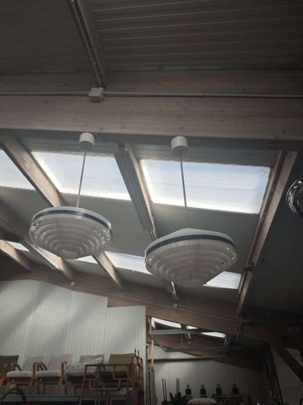 Lustre Suspension UFO ère spatiale Tchécoslovaquie 1970