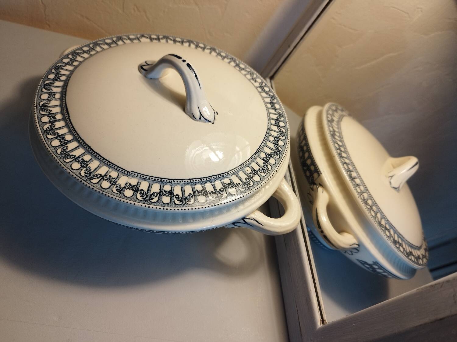 Soup tureen Salins Terre de Fer