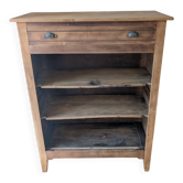 Renovated Parisian buffet - antique wooden sideboard