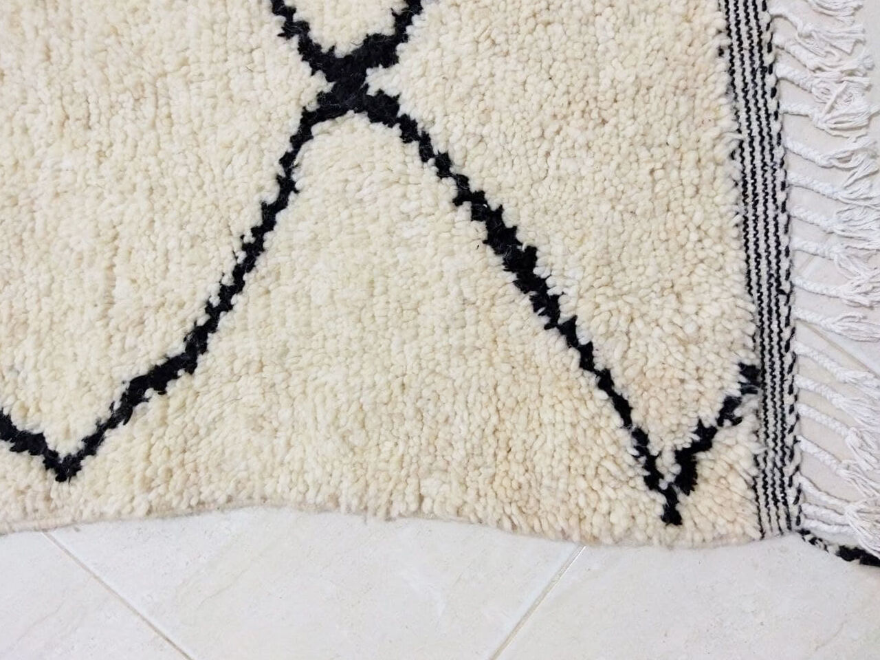 Tapis berbère beni ouarain 200 X 137 cm