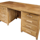 Vintage master desk with 2 drawers.