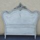 Louis xv style headboard with shabby chic patina