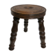 Tabouret porte-plantes art deco