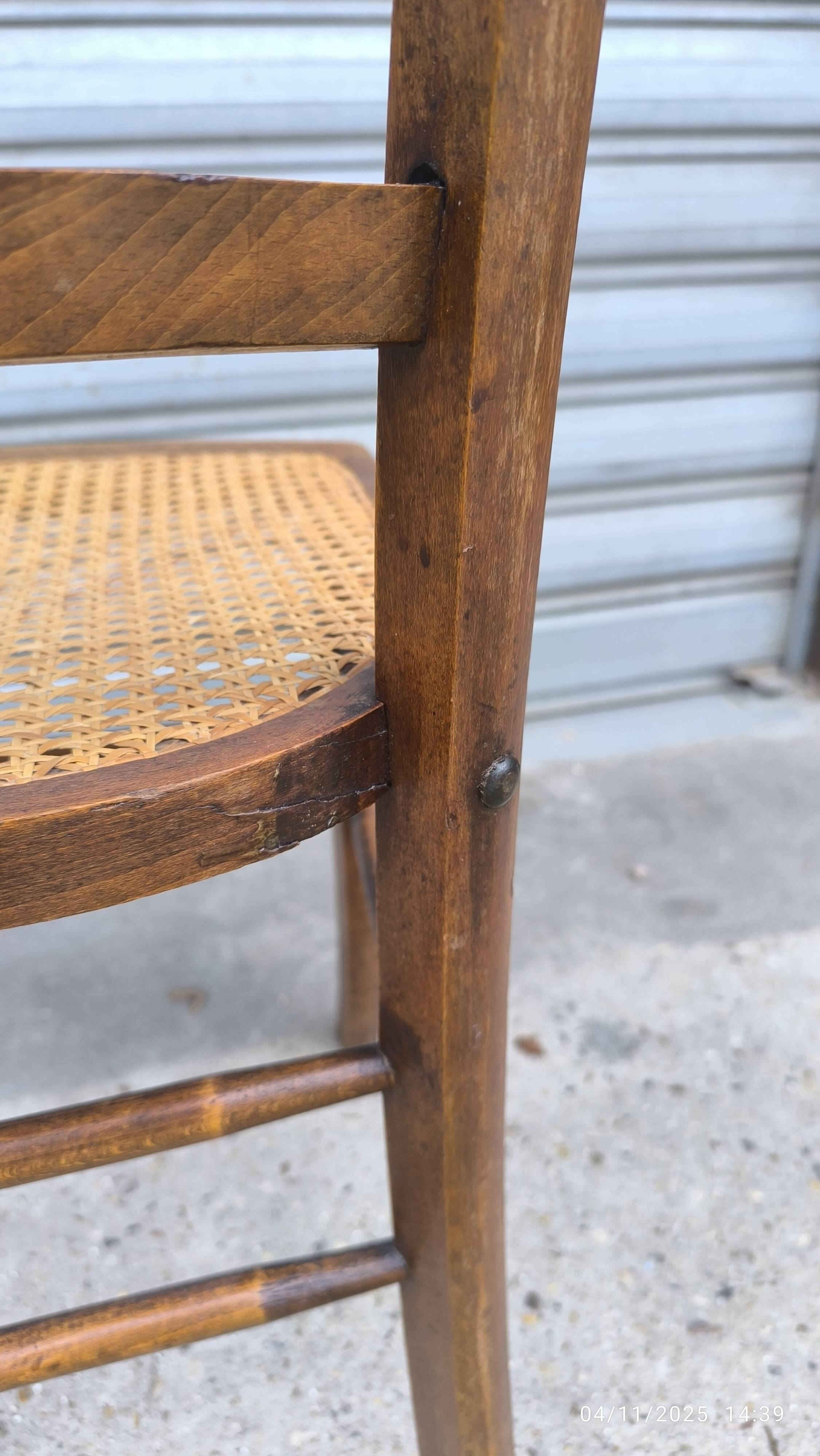 Chaise bistrot Luterma 1960