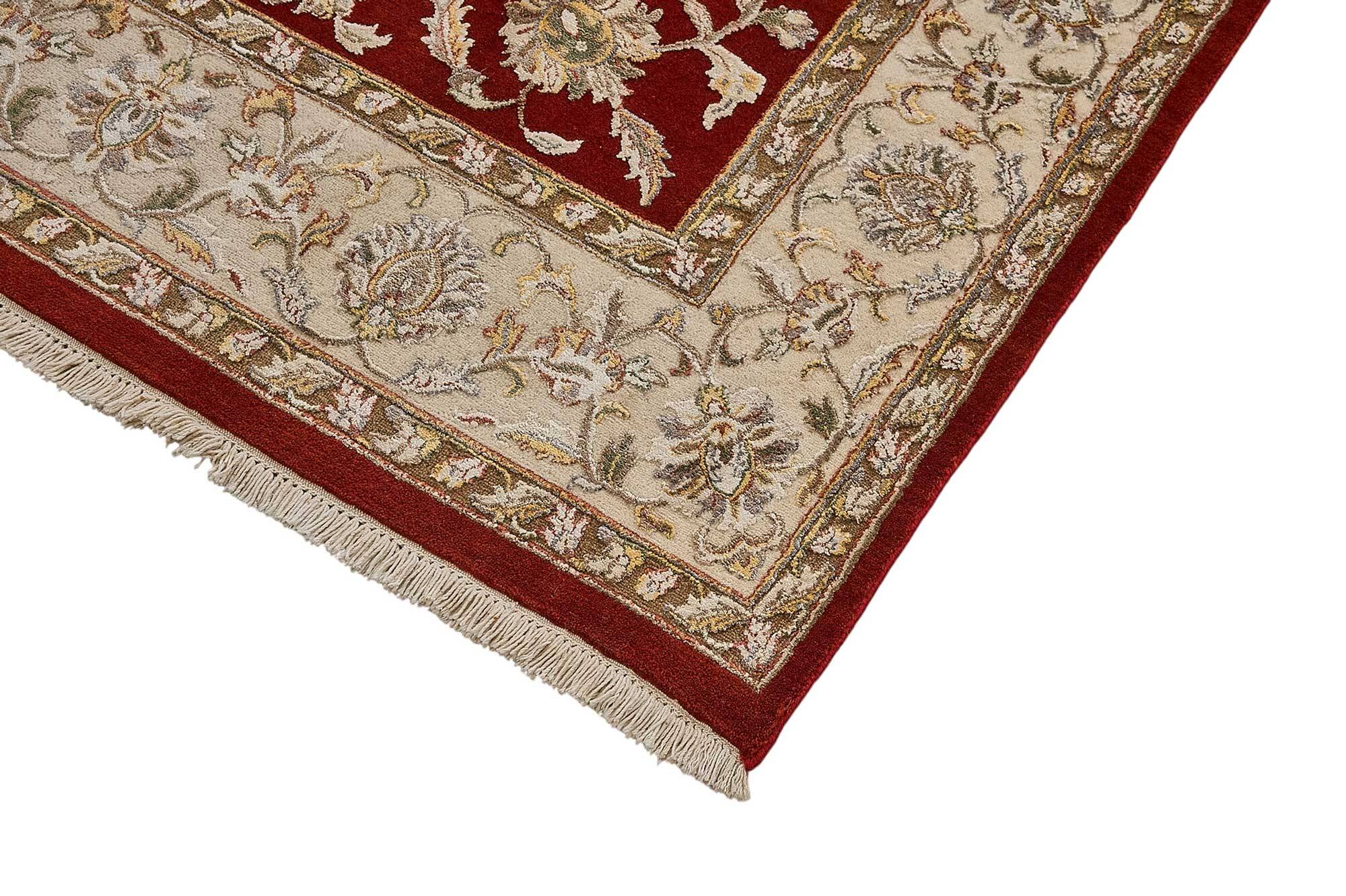 Turkish Handknotted Wool Oushak Rug 196 cm x 288 cm
