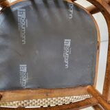 Suite of 4 chairs Baumann vintage 1970