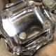 Vannes crystal ashtray