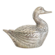 Vintage swan ice bucket by Mauro Manetti, Italy, 1970s
