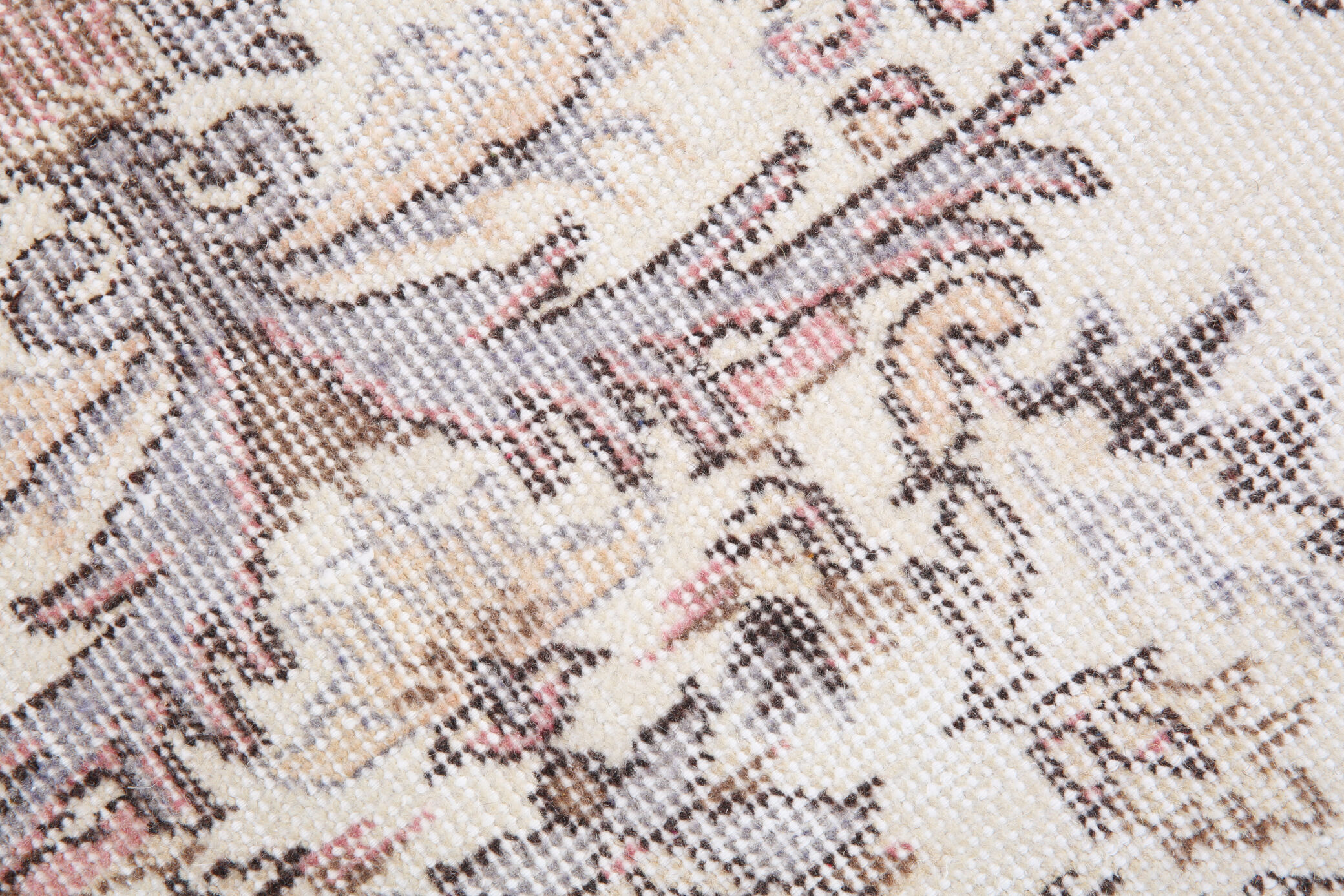 Farmhouse floral vintage carpet rug