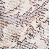 Farmhouse floral vintage carpet rug