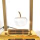 Hanging apple lamp in crystal design Le Dauphin