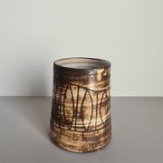 Ceramic Vase by Jacques Pouchain for Atelier Dieulefit, 1960s / Mid-Century / collection/ French ceramics
