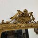 Large Rococo-style wall mirror, around 1850.