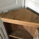 Antique corner cabinet with 1 door