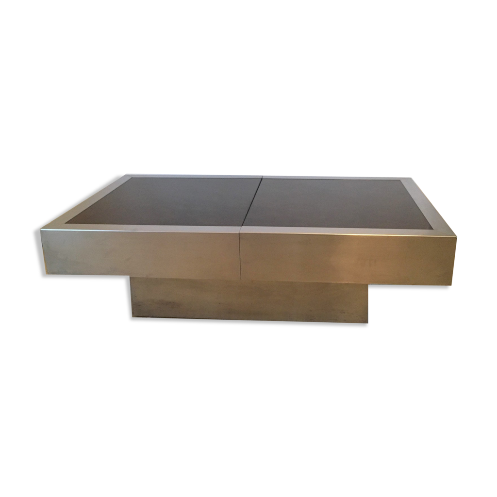 Table basse bar vintage années 70 | Selency