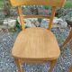 3 bistro chairs, light colour