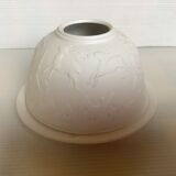 Pair of Christmas candle holders