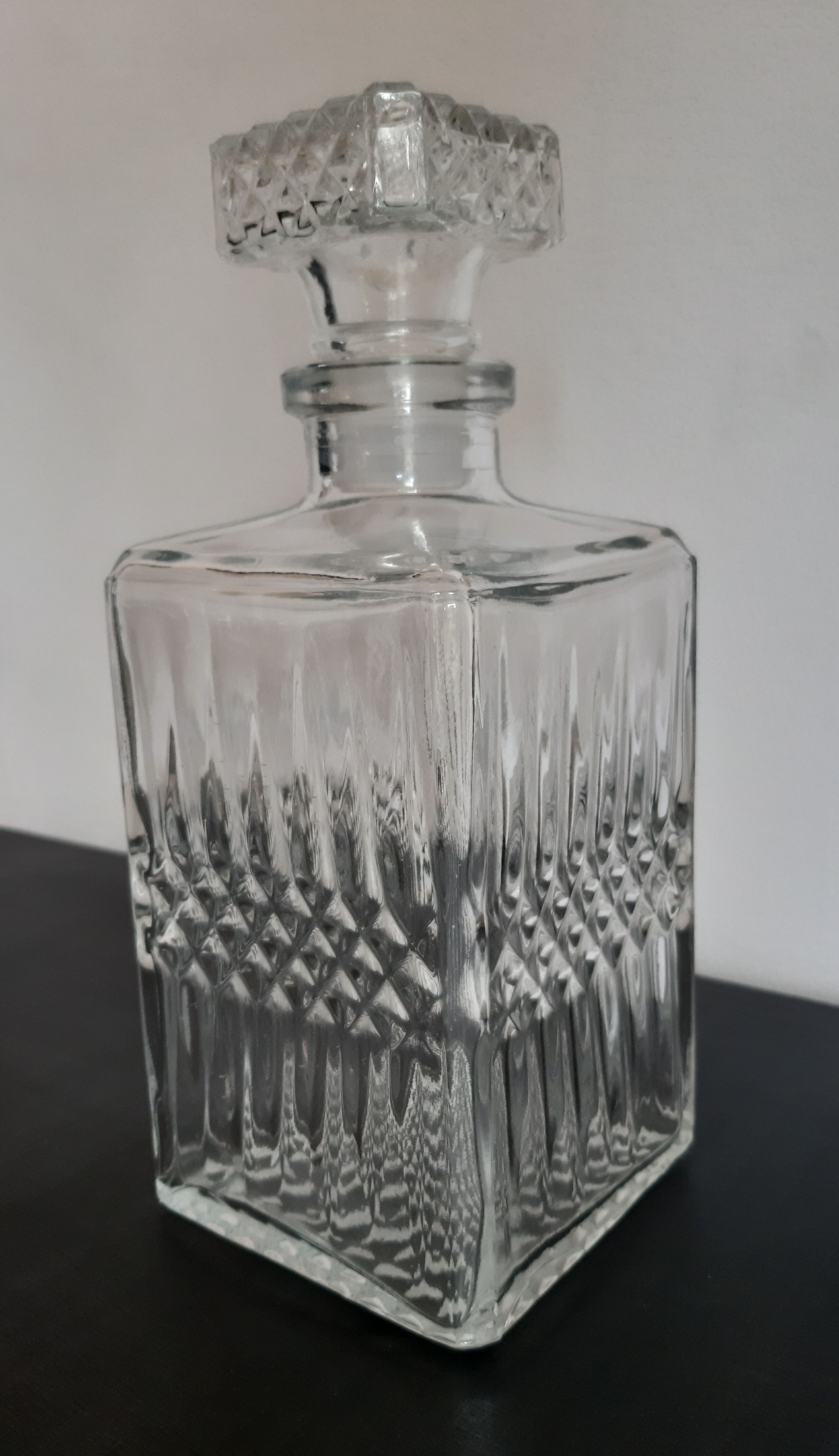 Vintage whisky carafe