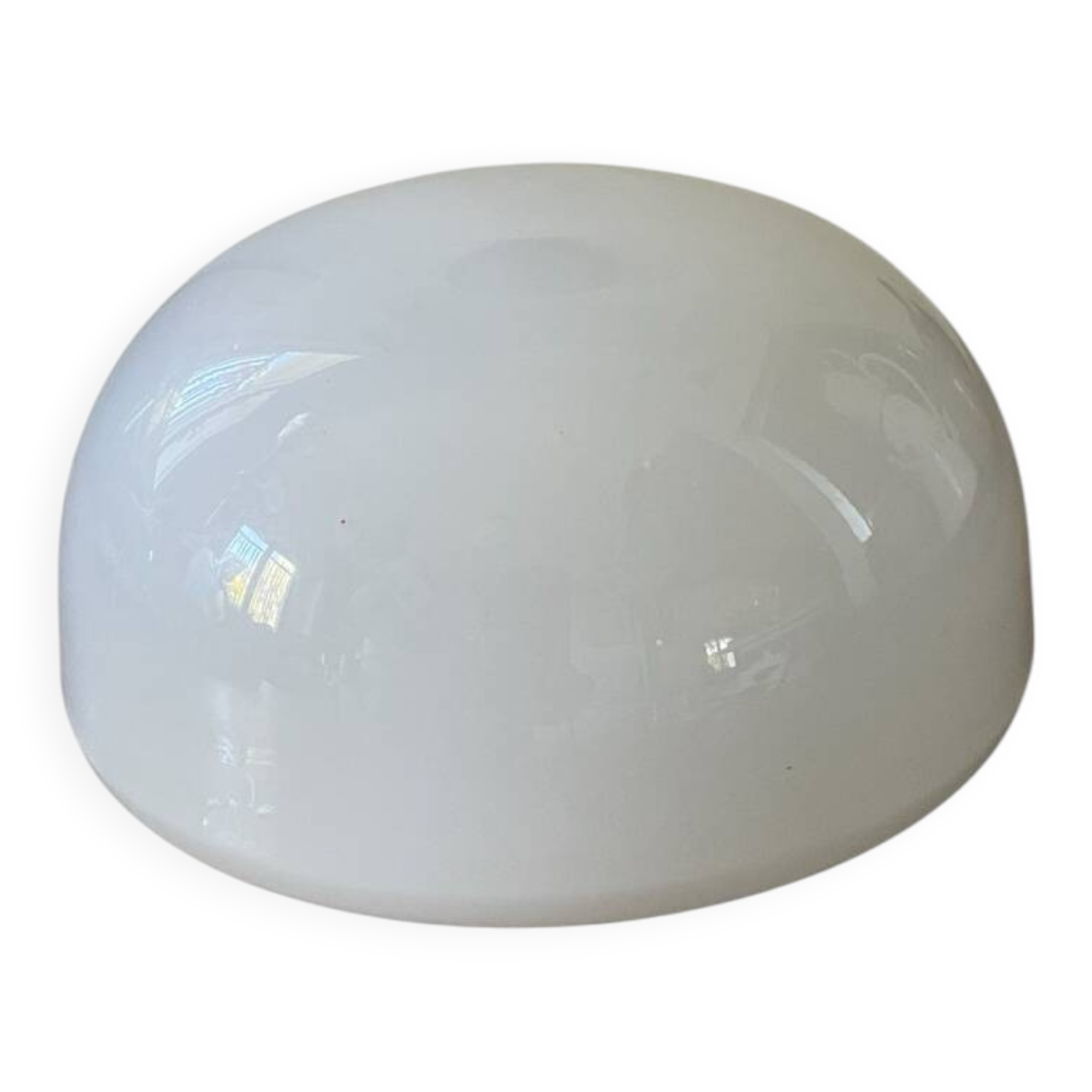 Vintage opaline glass ceiling light