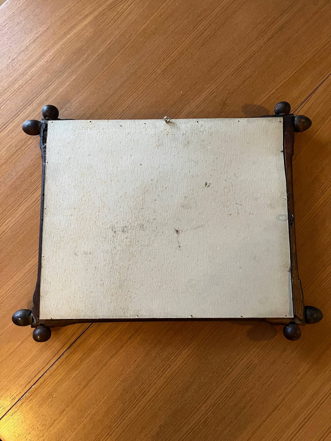 Wooden mirror from the 40s/50s