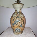 Ceramic lamp Ireland pottery 80s castle connell