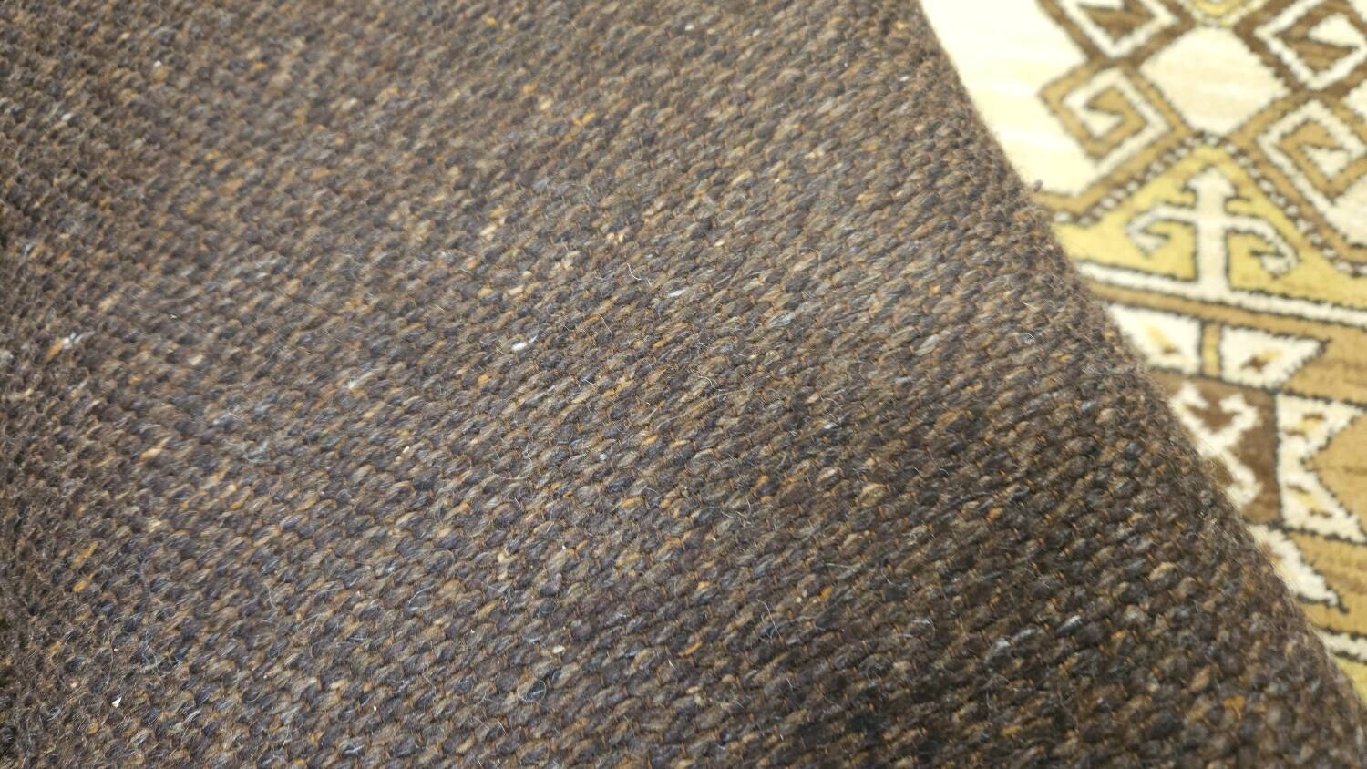 3-seater sofa in terry wool from the 1970s