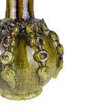Authentic Tamegroute Pottery Vase – Moroccan Crafts Green Glazed 50cm