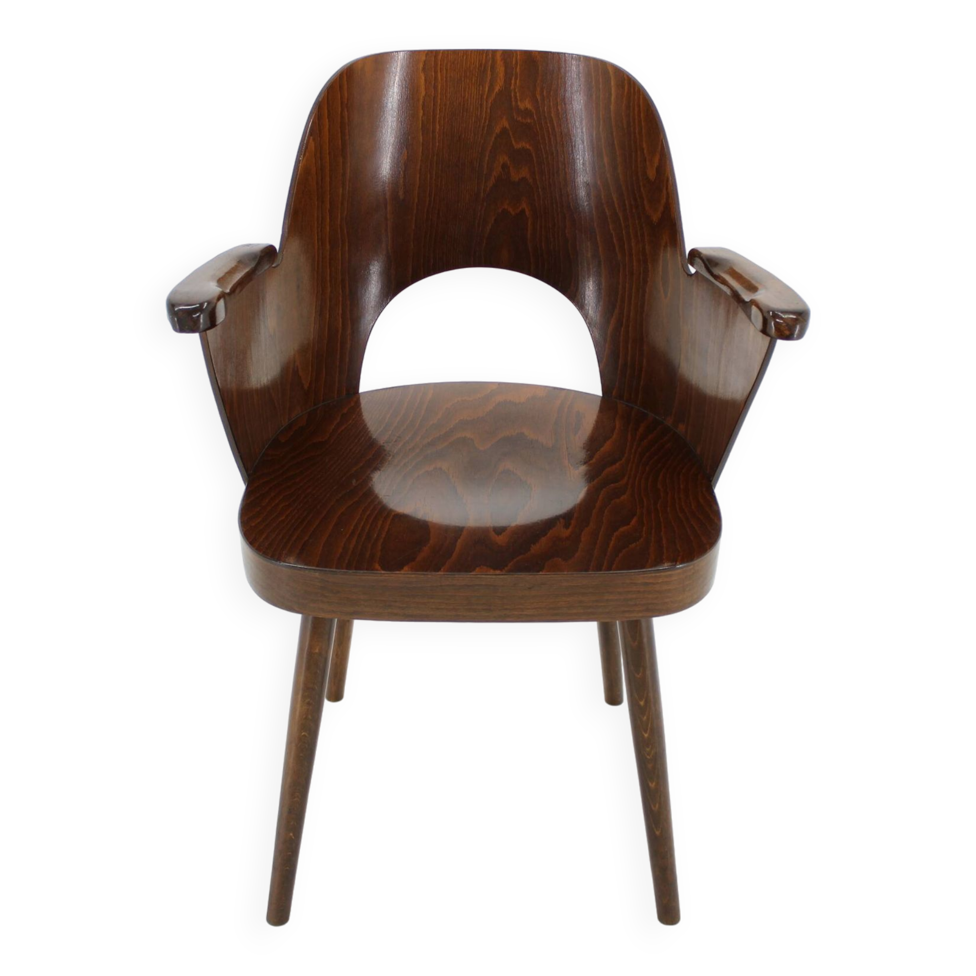 1960s Oswald Haerdtl Chair by TON Czechoslovakia