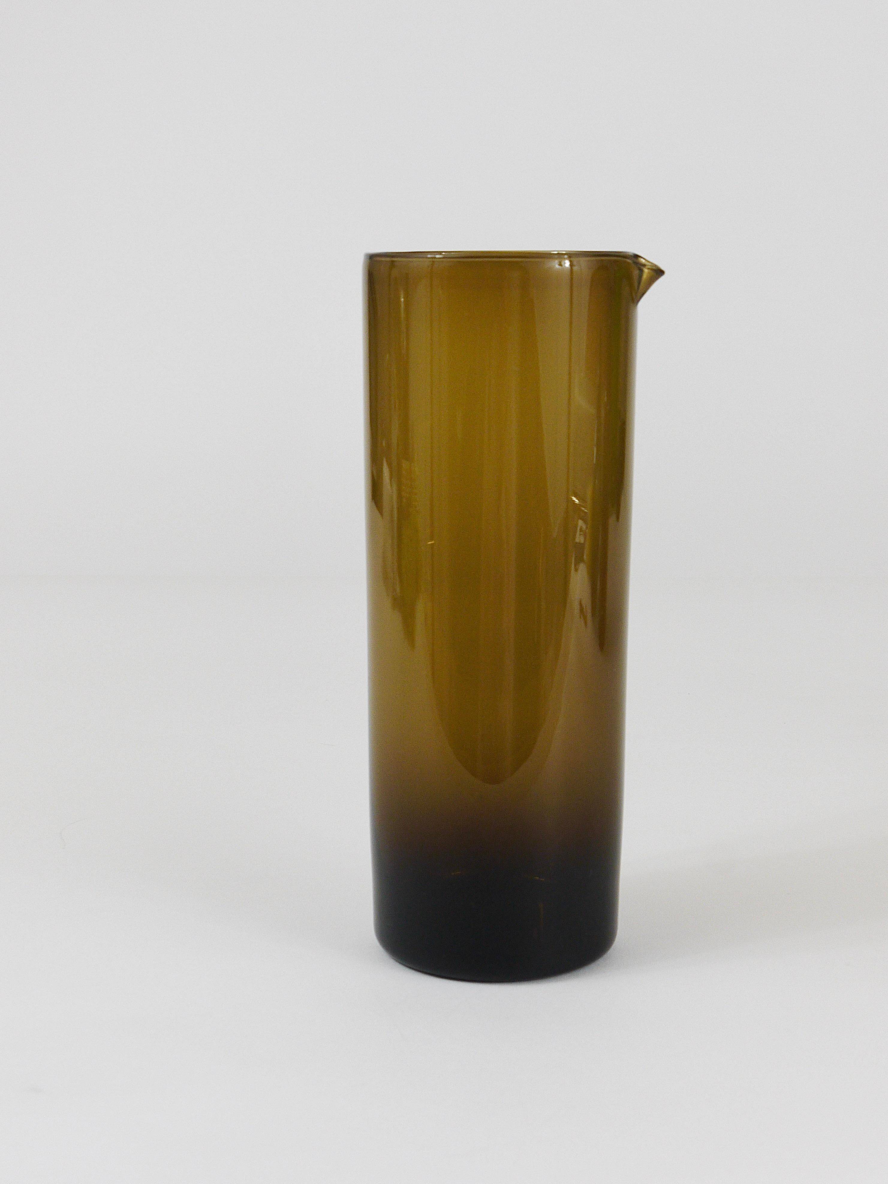 Purtilo glass jug by Kaj Franck, Nuutajärvi Notsjö, Finland, 1950s