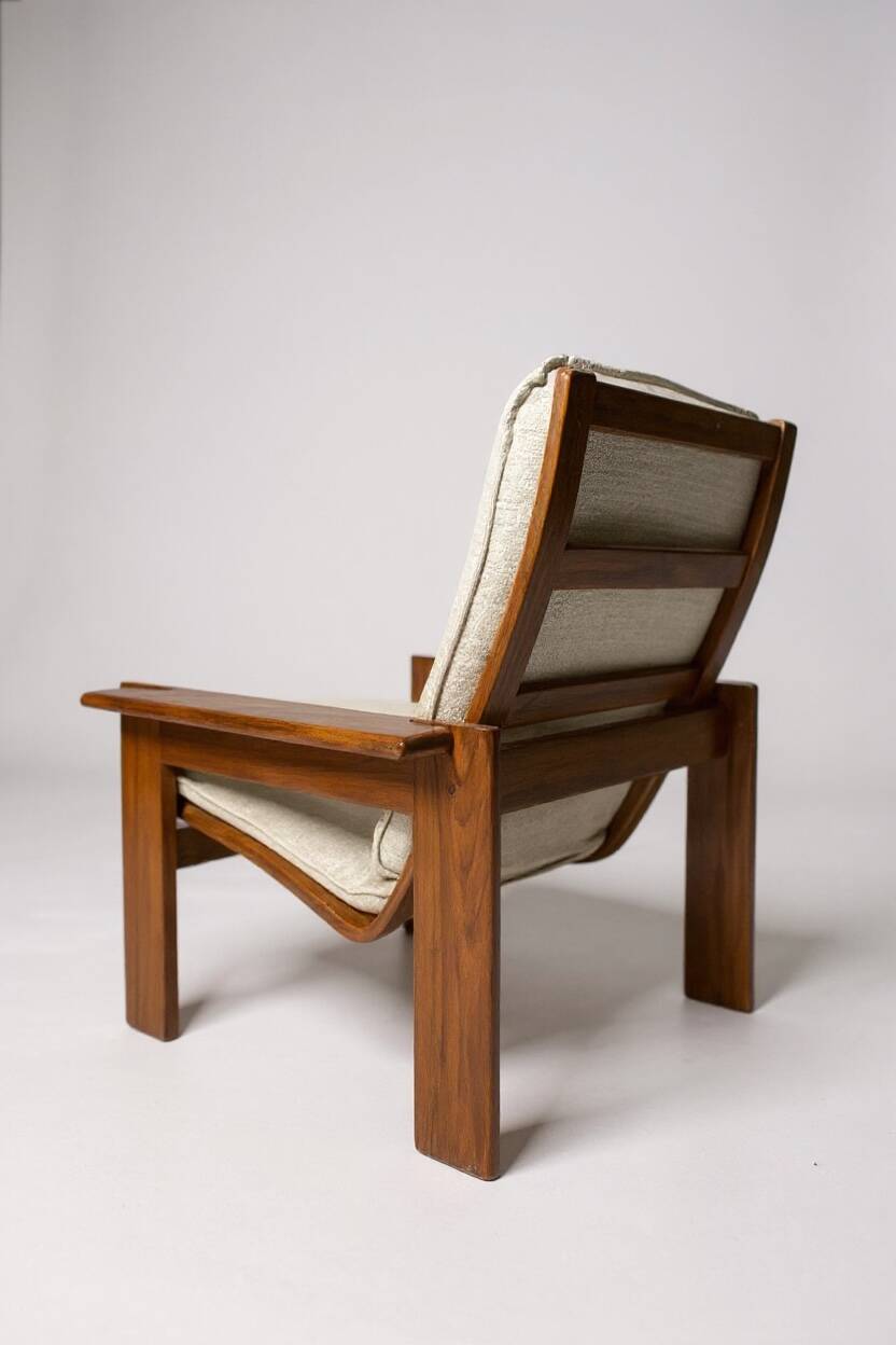 Danish modernist armchair by Komfort, 1960s-70s.