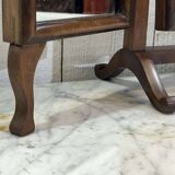 Psyche triptych, English, early 20th century, in mahogany