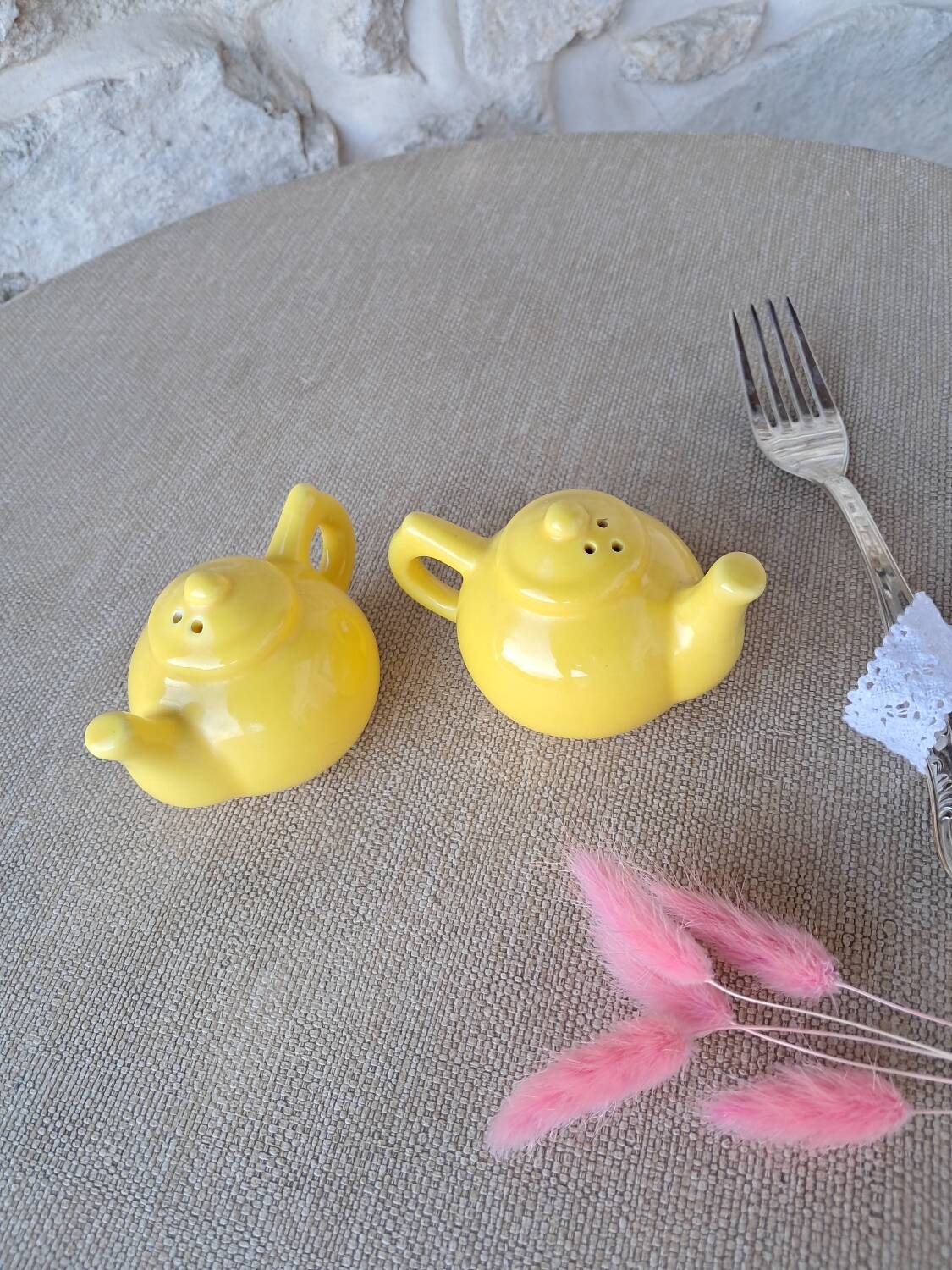 Vintage salt and pepper shakers