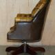 Vintage Leather Chesterfield Director's Armchair