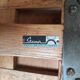 Vintage Bow-Wood chair by Steiner - red seat and dark wood