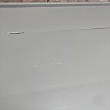 Old renovated ash gray lectern
