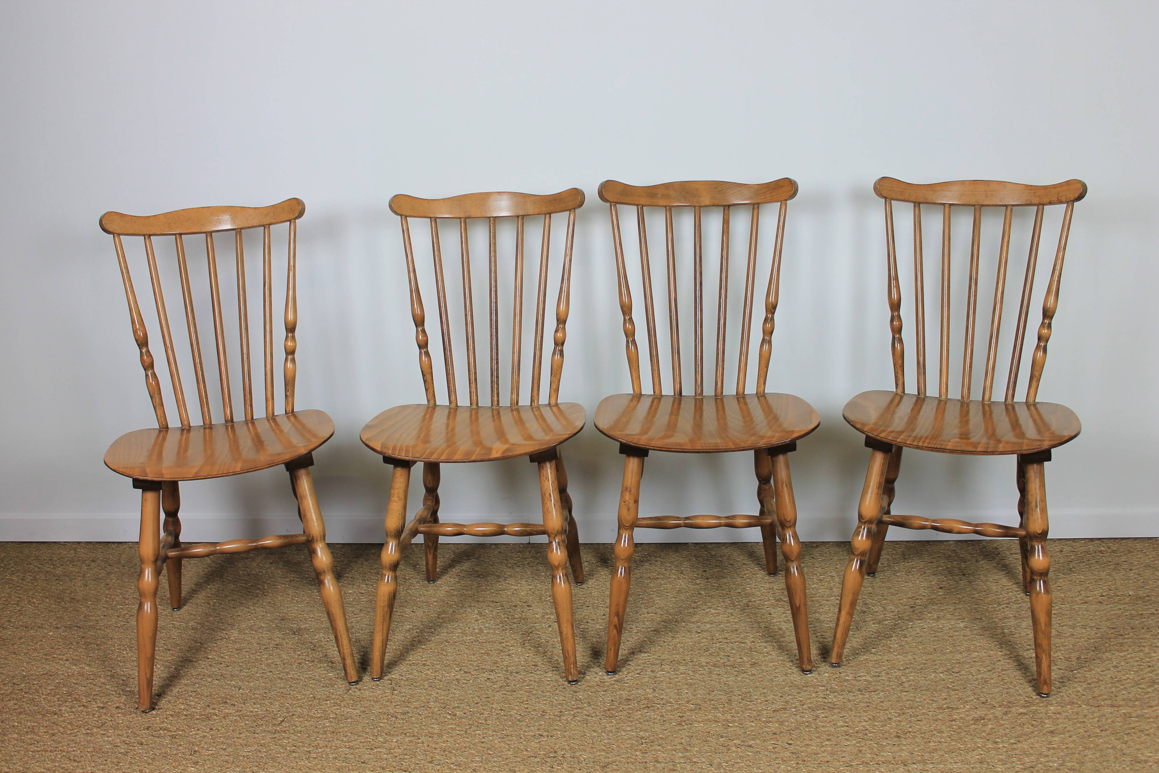 Set of 4 Baumann Tacoma chairs
