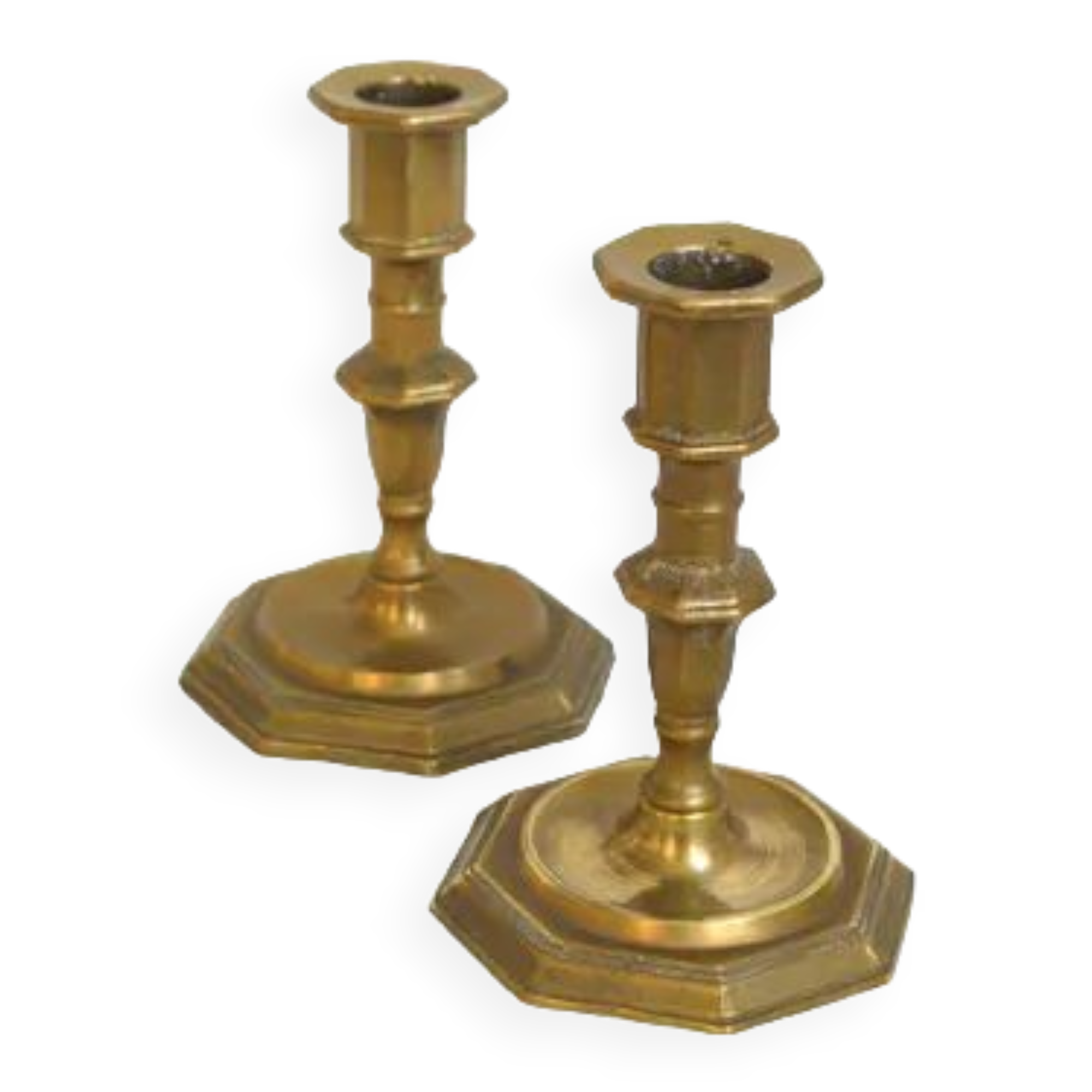 Paire de chandeliers anciens