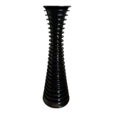 Contemporary black vase